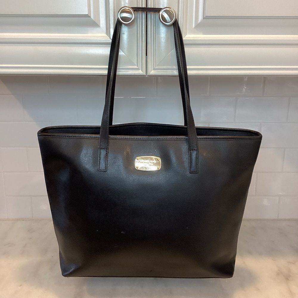 Michael Kors Bag Purse Handbag Leather Jet Set CarryAll Tote Shoulder Pocketbook